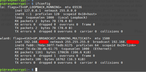 ifconfig