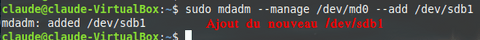 mdadm-ajout-new-sdb1