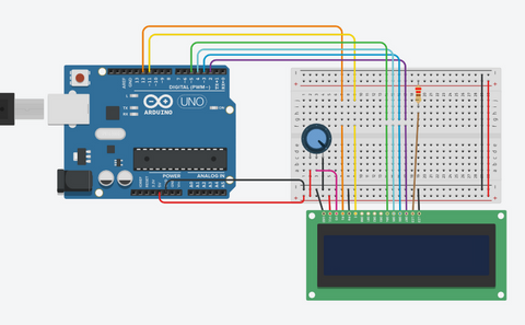 arduino-lcd-cablage