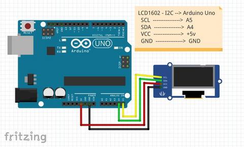 arduino-lcd-i2c-cablage