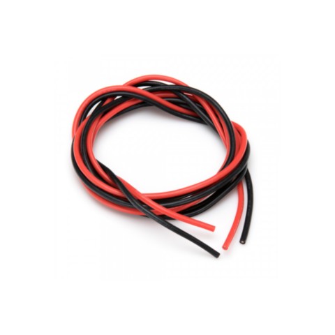 cable rouge noir