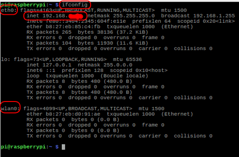 ifconfig