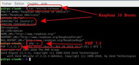 raspbian-php