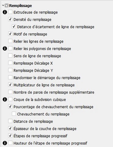 remplissage