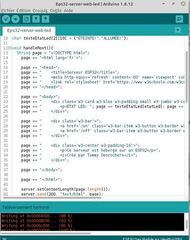 server-web-led-code